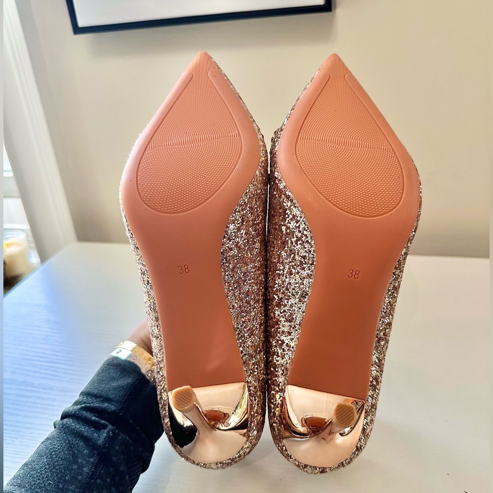 Evening Rhinestone Heels. Prom Shoes. Bella Belle Shoes. High Heels. Sz 7 - Picture 14 of 15